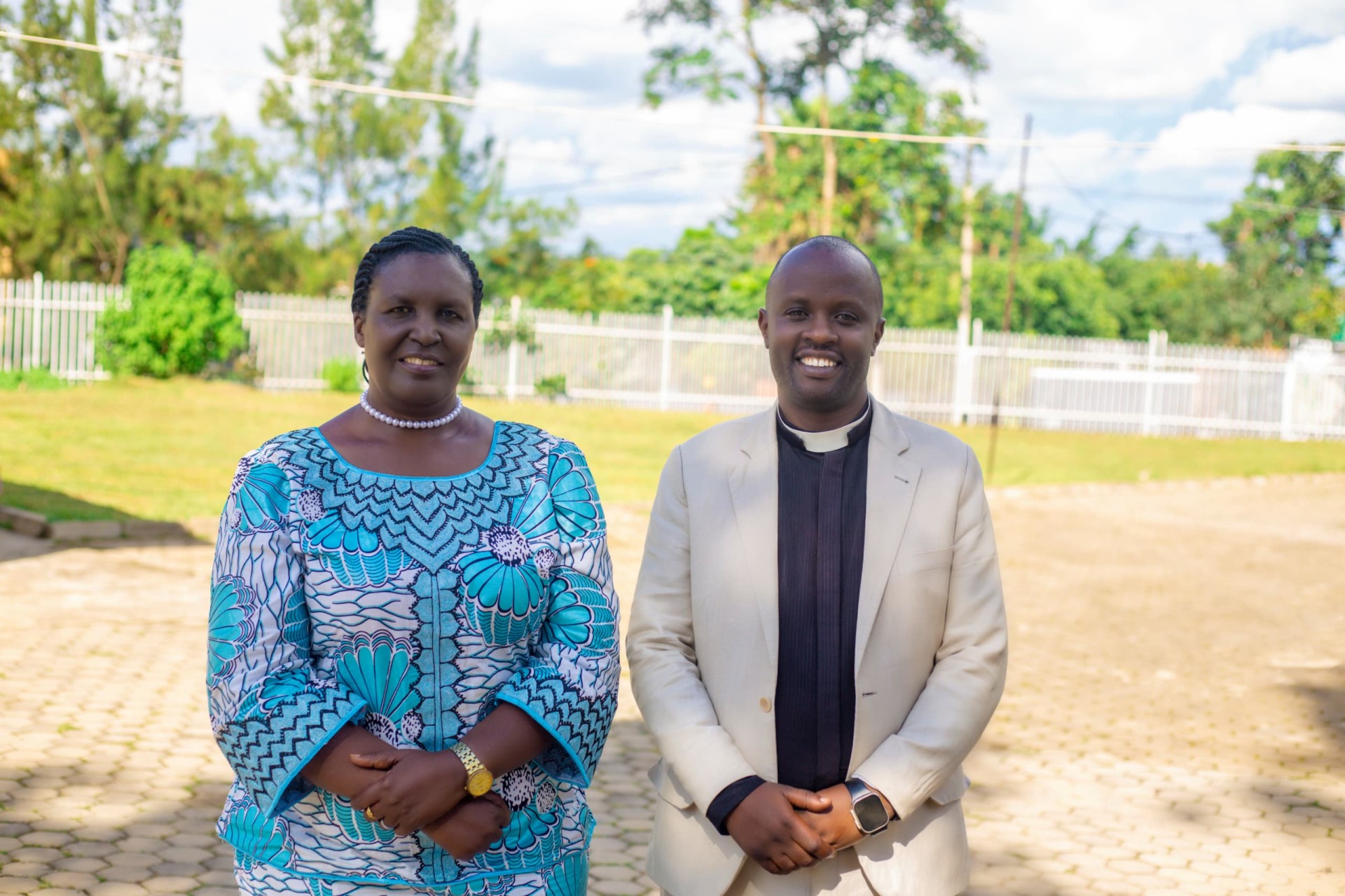 Past. CHANTAL UWANYIRIGIRA AND Past. EUGENE