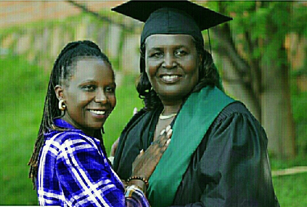Past Chantal happy mother