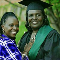 Past Chantal happy mother